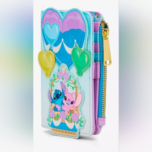 Loungefly Stitch Balloon Wallet - Picture 4 of 6